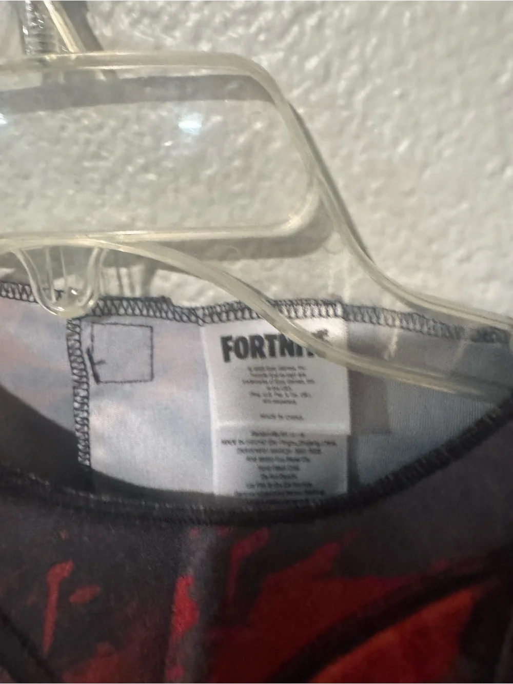 FORTNITE Black Knight Youth Halloween Costume jumpsuit Medium 8-10
